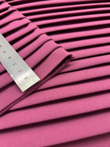 Плиссе 1.5 см Барби лиловый