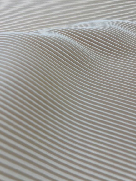 Гофре параллельное 3 мм Креп-шифон бежевый