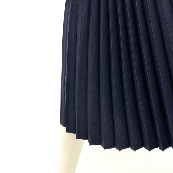 Гофре классика Креп-шерсть чернильная