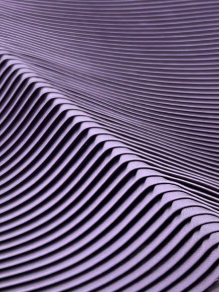 Плиссе 4 мм Армани сливово-серый