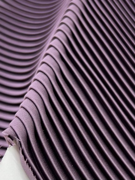Плиссе 4 мм Армани сливово-серый
