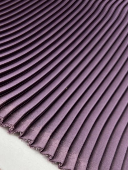 Плиссе 4 мм Армани сливово-серый