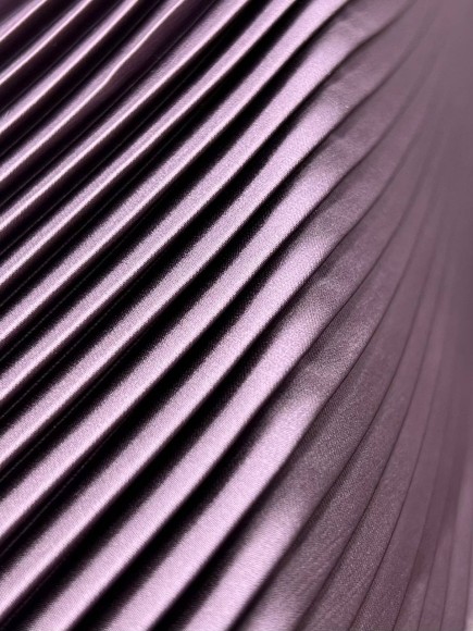 Плиссе 4 мм Армани сливово-серый