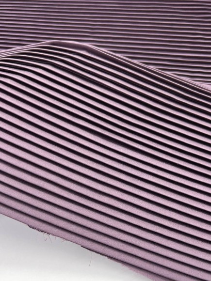 Плиссе 4 мм Армани сливово-серый