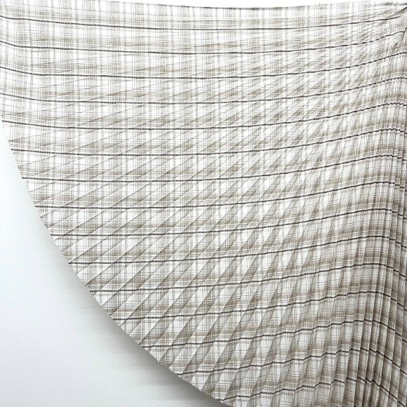 Гофре классика Клетка Индия бежевая