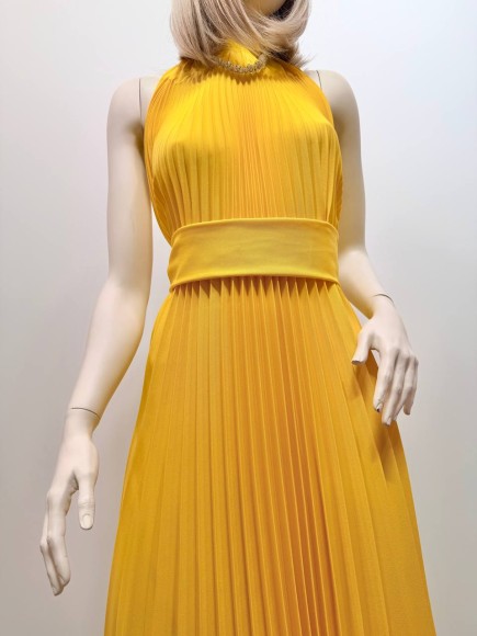 Гофре классика Габардин желтый