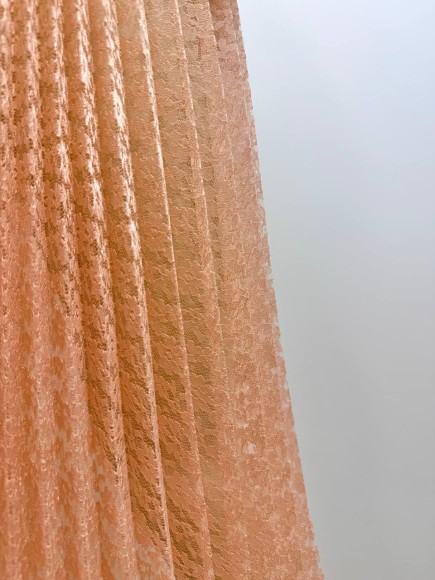 Гофре классика Гипюр персиковый Гофре классика Гипюр персиковый