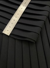 Плиссе 1.5 см Барби черная Плиссе 1.5 см Барби черная