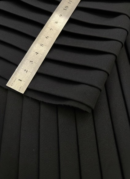 Плиссе 1.5 см Барби черная