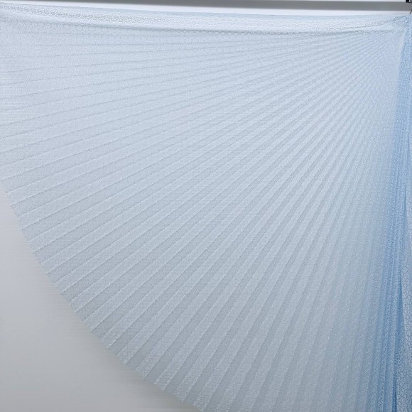Гофре классика Гипюр голубой Гофре классика Гипюр голубой