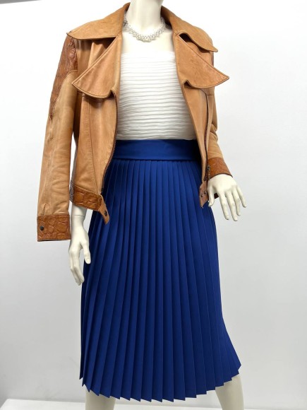 Плиссе купон Синий