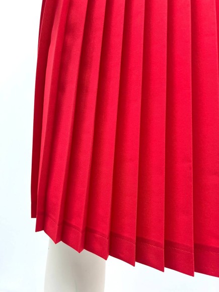 Плиссе купон Красный