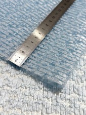 Плиссе 5 мм Гипюр голубой Плиссе 5 мм Гипюр голубой