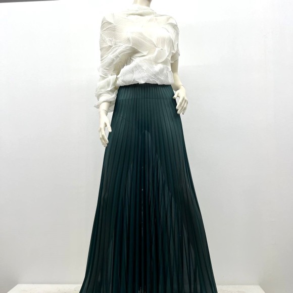 Гофре классика Шифон изумруд