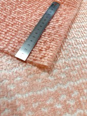 Плиссе 5 мм Гипюр персиковый Плиссе 5 мм Гипюр персиковый