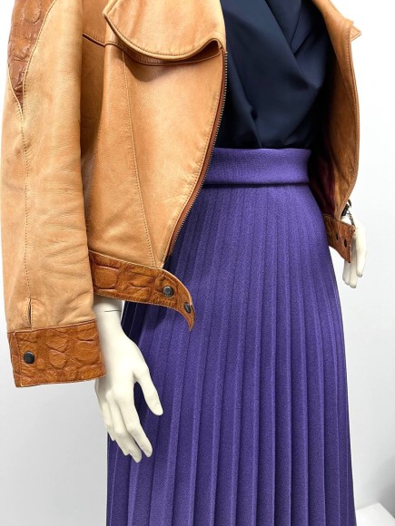 Гофре классика Кино рубчик фиолетовый Гофре классика Кино рубчик фиолетовый