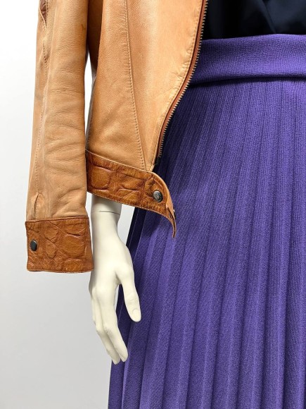 Гофре классика Кино рубчик фиолетовый Гофре классика Кино рубчик фиолетовый