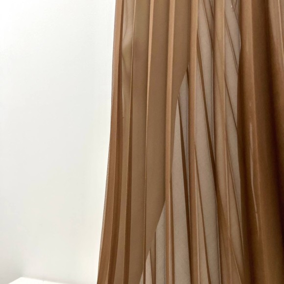 Гофре классика Шифон кофейный