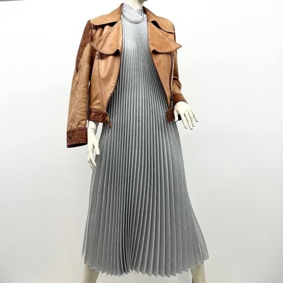 Гофре классика Креп-стрейч Крапинка