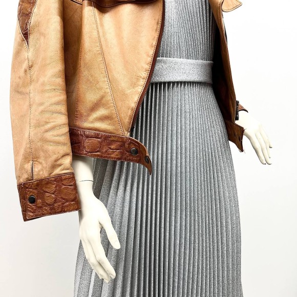 Гофре классика Креп-стрейч Крапинка