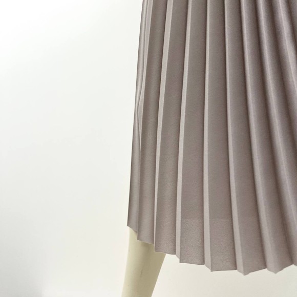 Гофре классика Креп-шифон серый тонкий