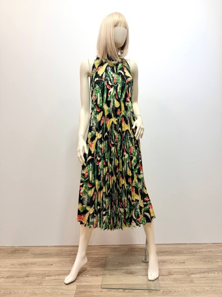 Гофре классика Габардин листья темные Гофре классика Габардин листья темные