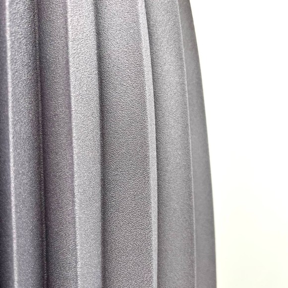 Гофре классика Креп-шифон серый плотный