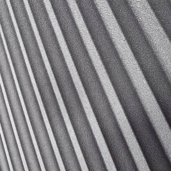 Гофре классика Креп-шифон серый плотный