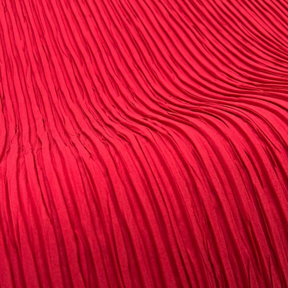 Складка Жатка Box Креп-шифон красный Складка Жатка Box Креп-шифон красный