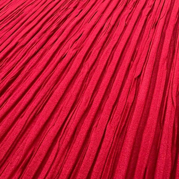 Складка Жатка Box Креп-шифон красный Складка Жатка Box Креп-шифон красный