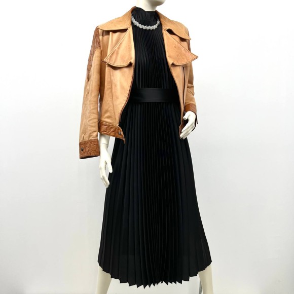 Гофре классика Армани черный