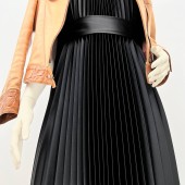 Гофре классика Армани черный