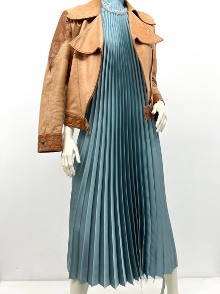 Гофре классика Армани бирюзовый