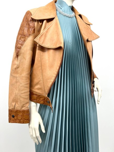 Гофре классика Армани бирюзовый