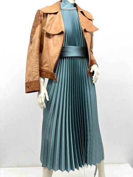 Гофре классика Армани бирюзовый