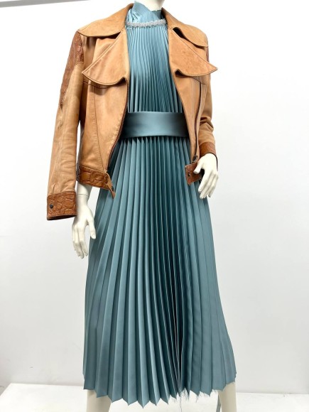 Гофре классика Армани бирюзовый