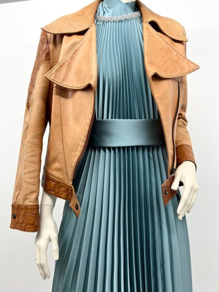 Гофре классика Армани бирюзовый