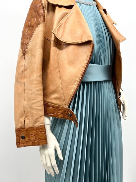 Гофре классика Армани бирюзовый