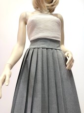 Плиссе коническое Костюмная серая