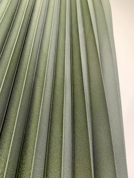 Гофре классика Креп Шифон хаки с блеском