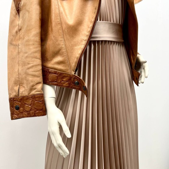 Гофре классика Армани карамельный