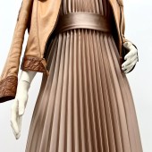 Гофре классика Армани карамельный