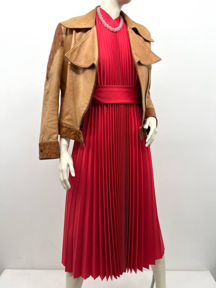 Гофре классика Барби коралловый