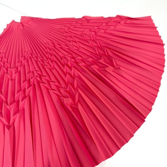 Гофре бал9 фентези Ромбы Софт розовый Гофре бал9 фентези Ромбы Софт розовый