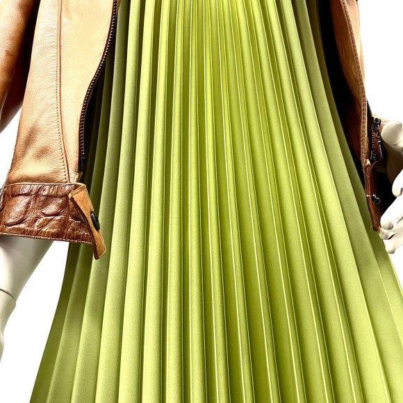 Гофре классика Армани фисташковый