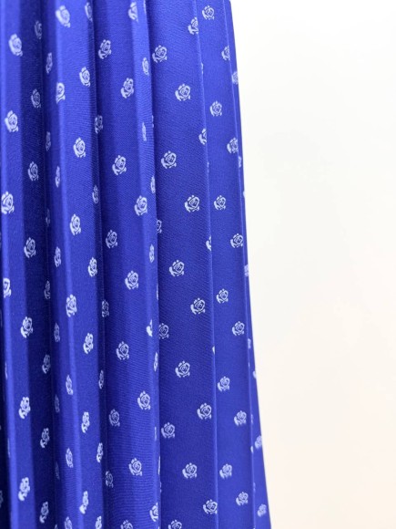 Гофре классика Кост. синяя в горох Гофре классика Кост. синяя в горох