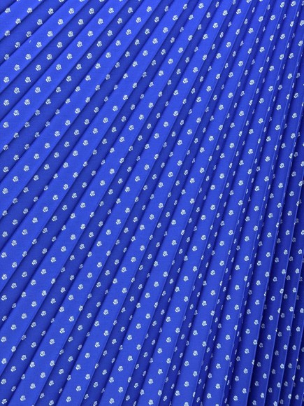 Гофре классика Кост. синяя в горох Гофре классика Кост. синяя в горох