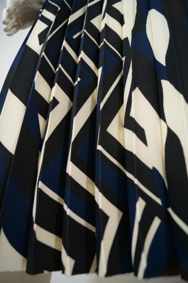 Гофре классика Триацетат абстракция