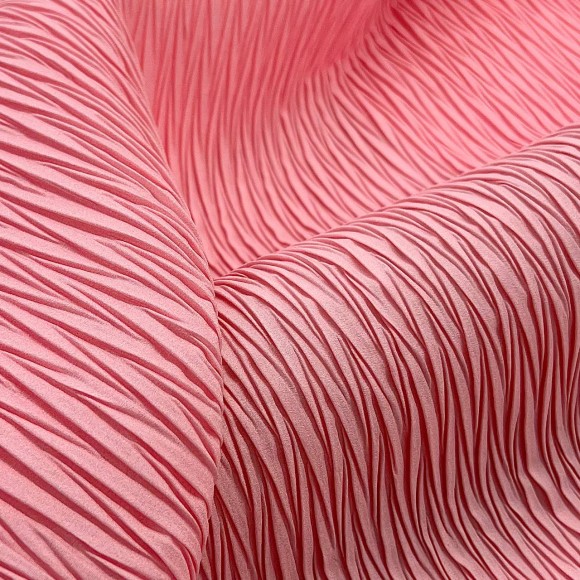 Складка Листья бамбука Сатин розовый Складка Листья бамбука Сатин розовый