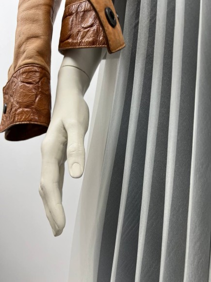 Гофре классика Органза золото